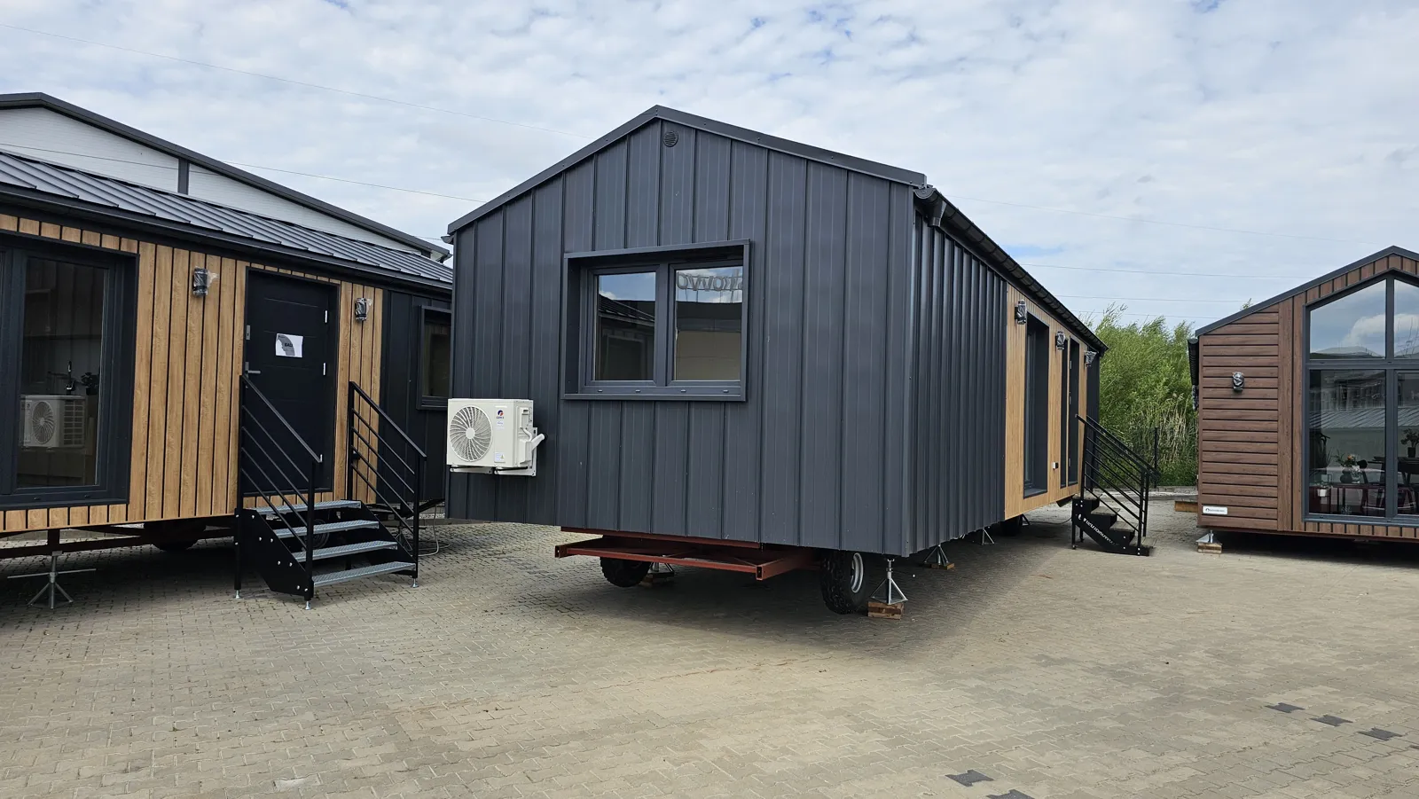 Dom mobilny Riviera 48 m² — widok z zewnątrz